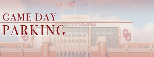 Gameday parking